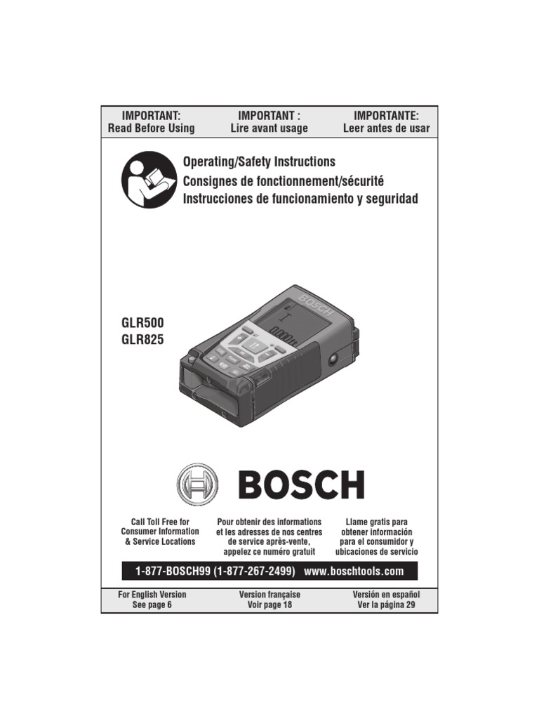 Manual Bosch Glr500 Pdf Equipo Filosofia Natural