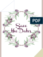 Invitations-Save The Date