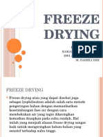 FREEZE DRYING METODE PENGERINGAN YANG MENJAGA KUALITAS