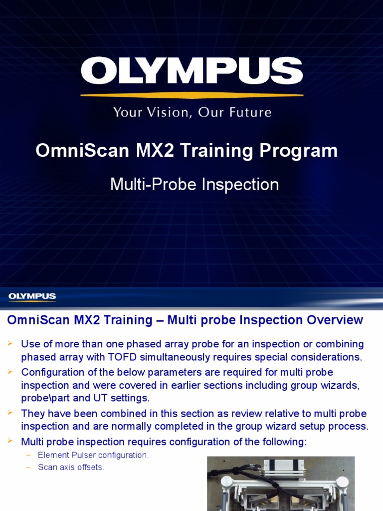 OmniScan MX2 Multi-Probe Guide | PDF | Image Scanner | Electronic ...