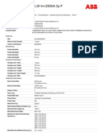 T8L 2000 PR331/P LSI in 2000A 3p F F: General Information