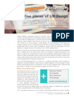 Whitepaper The Five Planes of UX Design
