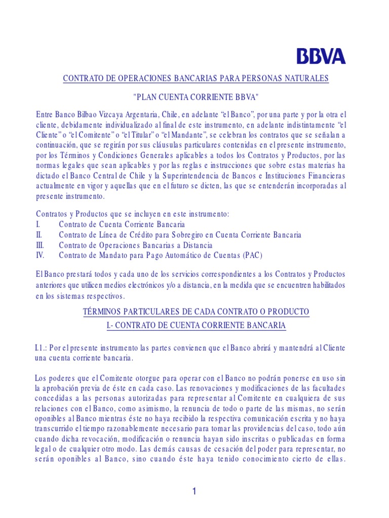 Modelo De Contrato De Cuenta Corriente Mercantil En G vrogue.co