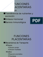 Funciones Placentarias