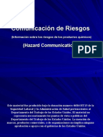 HazardCommunication (Spanish) Sergio OSHA Reviewed 9 06