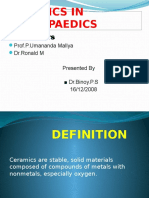 Ceramics in Orthopaedics