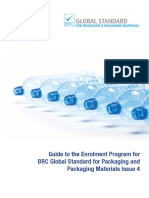 Guide to Enrolment for the BRC Global Standard for Packaging and Packaging Materials Issue 4 UK Free PDF