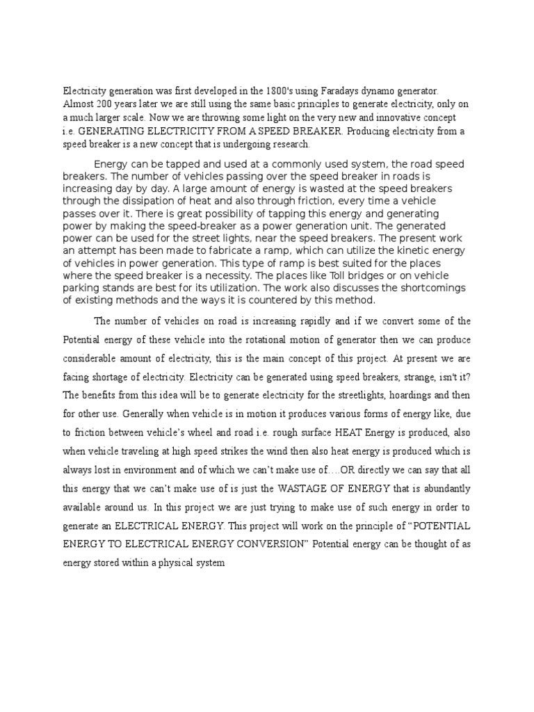 New Introduction | PDF | Power Station | Electricity Generation