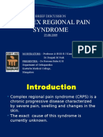 Complex Regional Pain Syndrome: Brief Discussion