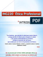 Etica Profesional - Clase 1