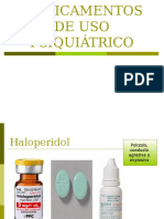 Medicamentos de Uso Psiquiátrico