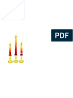 Candle Single Card 3 BP