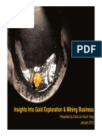CNMC Insights Into Gold Exploration&Mining Business