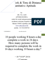 24305787 Time Work Time Distance in Quantitative Aptitude