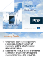 Power Point For Dividend Policy