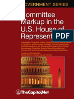 Committee Markup in the U.S. House of Representatives