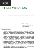 Free Vibration: Presented by Tuan Mohd Hafeez Bin Tuan Ibrahim