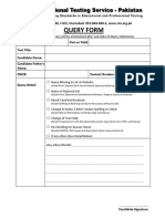 Query Form