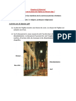 Chapitre 8 (Histoire) - La Place de l'Eglise Au Moyen Age . 18.03.16