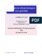 cours-SMI4-analyse numerique-TP PDF