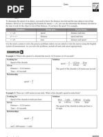 Download Speed Distance and Time Worksheet by phydotsi SN30531569 doc pdf