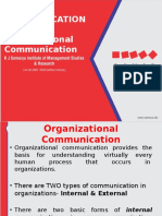 Business Communication - Module 3 - Org. 2015