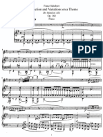 Introduction & Variations - F. Schubert (Flute part)