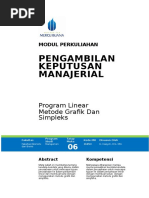 Modul Pengambilan Keputusan Manajerial (TM6)