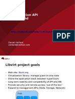 Libvirt: A Virtualization API and Beyond: Daniel Veillard