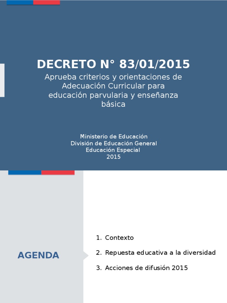 Criterios del Decreto 83/2015 en Educación | PDF | Plan de estudios ...