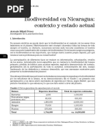 Biodiversidad en Nicaragua - Contexto y Estado Actual (Mijail Pérez)