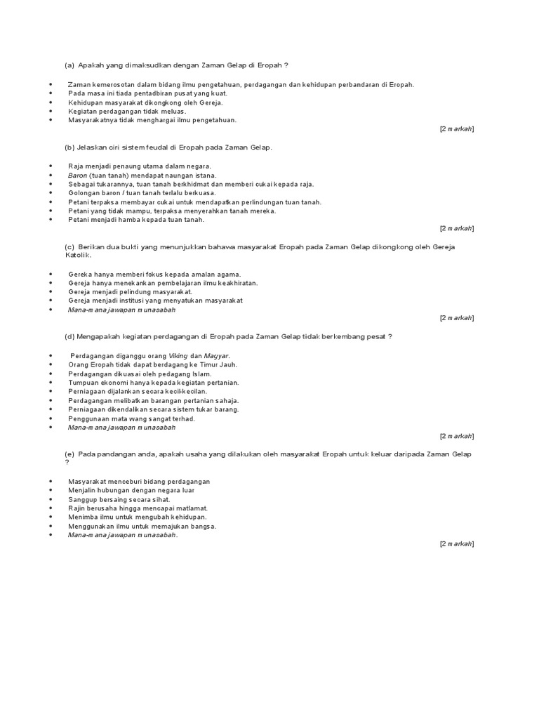 Zaman Gelap Di Eropah Pdf