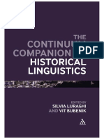 HDL Historical Linguistics- The Continuum