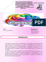 Planificacion de Proyectos