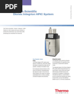 Thermo Scientific Dionex Integrion HPIC System