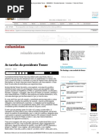 As Tarefas Do Presidente Temer - 18-03-2016 - Reinaldo Azevedo - Colunistas - Folha de S