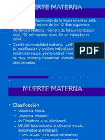 Muerte Materna