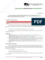 Soluccion Calibradora Para Conductimetros