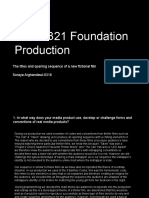 Unit G321 Foundation Production: The Titles and Opening Sequence of A New Fictional Film Soraya Arghandawi-0316