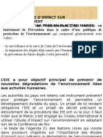 Etude D - Impact Sur L - Environnement