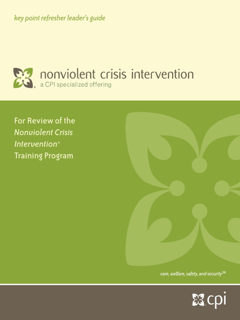 CPI Training | Nonverbal Communication | Attitude (Psychology) | Free