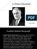 Franklin Delano Roosevelt-Trabalho Sandro