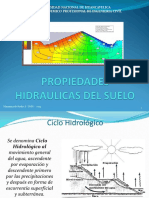 PROPIEDADES HIDRAULICAS DE LOS SUELOS