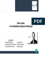 Trabalho Steve Jobs (Carreira e Liderança)