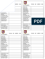 Ficha de Datos Del Estudiante