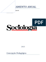 Planejamento Anual de Sociologia