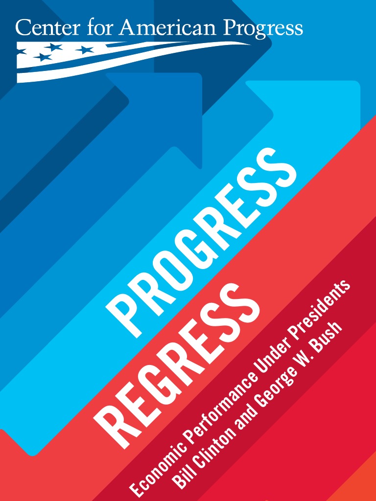 Progress Regress: - Bush | PDF | Government Budget Balance | Macroeconomics