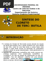 Química Orgânica Experimental- Síntese do cloreto de t- butila