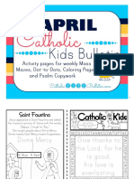 April 2016 Catholic Kids Bulletin