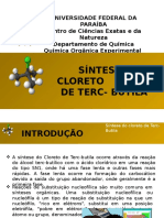 Química Orgânica Experimental- Síntese do cloreto de t- butila